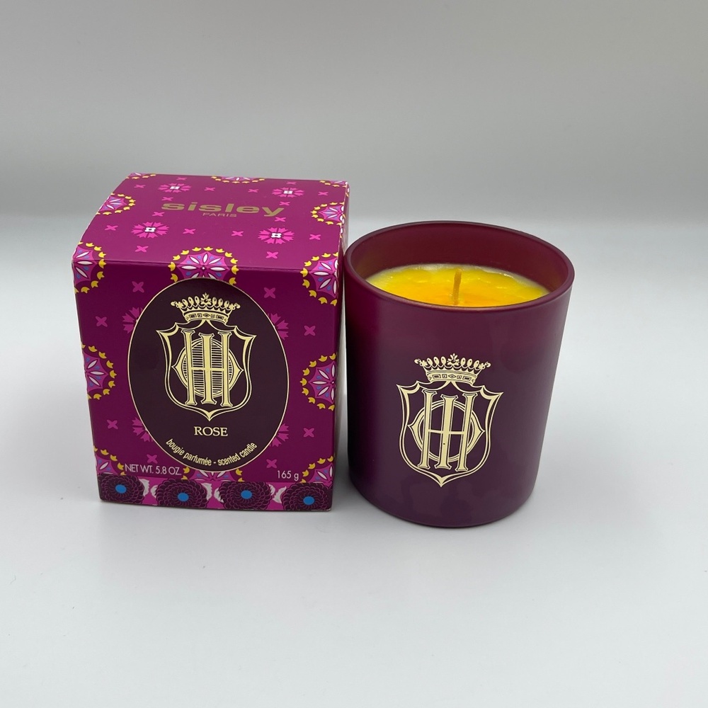 NEW Sisley scented rose candle 165g with box